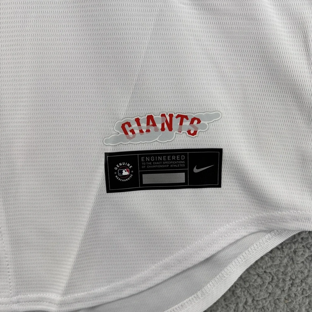 Nike San Francisco Giants City Connect Joey Bart Jersey 21 White Mens Medium NWT